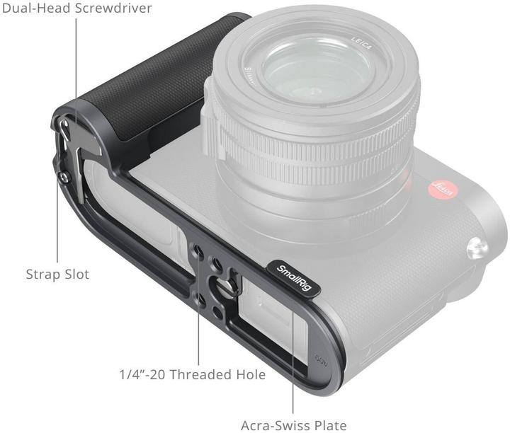 Actual product image SmallRig L-Shape Mount Plate with Handle for Leica Q3 4568 (Cage, Grip)