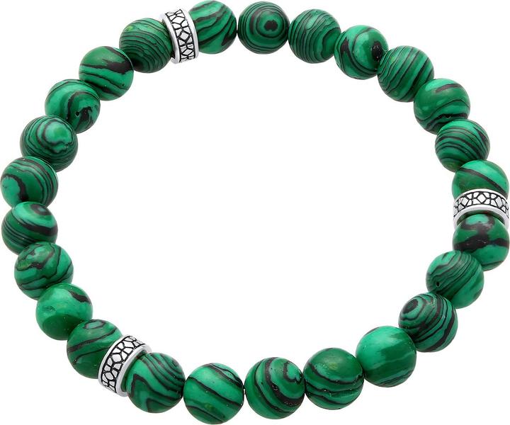 Actual product image Kuzzoi Gemstone bracelet (23 cm, 925 sterling silver, Plastic, No stone, Resin)