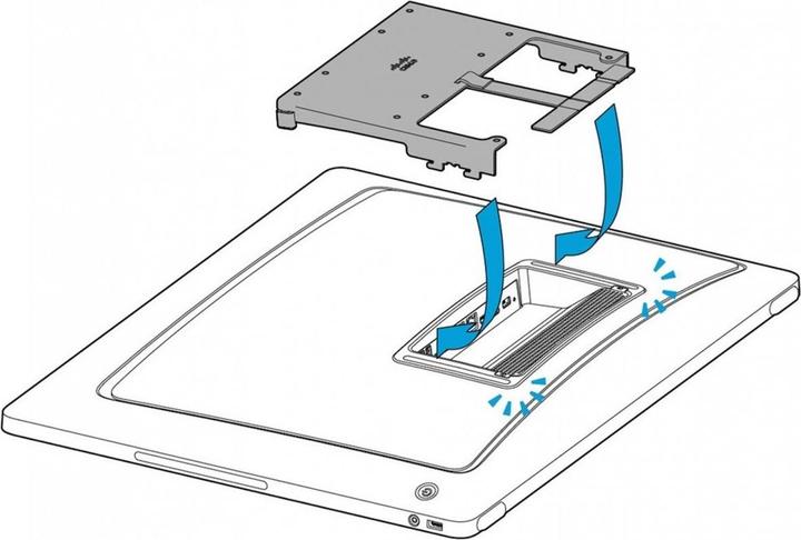 Actual product image Cisco VESA Adapter and Wall Mount Kit for Desk Pro