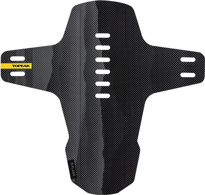 Topeak D-Flash FS, Federgabel Spritzschutz, schwarz Strapmount (Schutzblech Unterrohr)