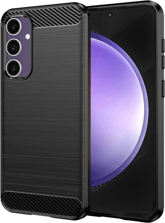 Image du produit Techsuit - Carbon Silicone - Samsung Galaxy S23 FE - Black (Samsung Galaxy S23 FE)