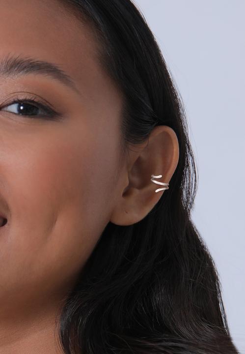 Actual product image Elli Earcuff, Geo (925 sterling silver)