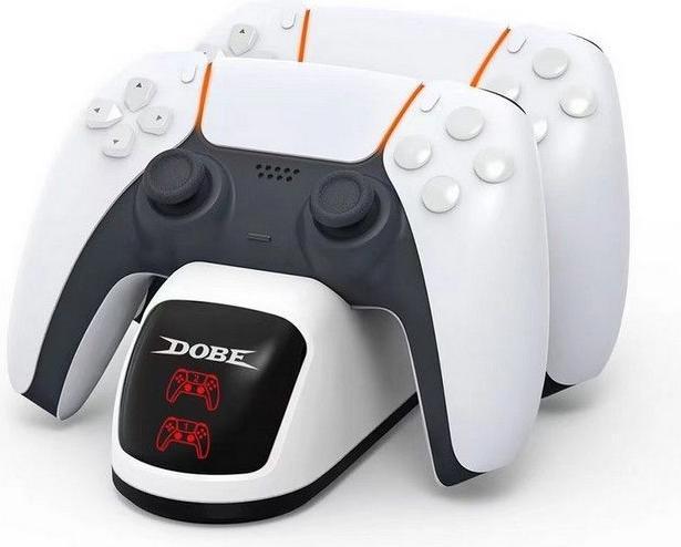 Dobe Station de charge pour Sony PlayStation 5 Controller (PS5)