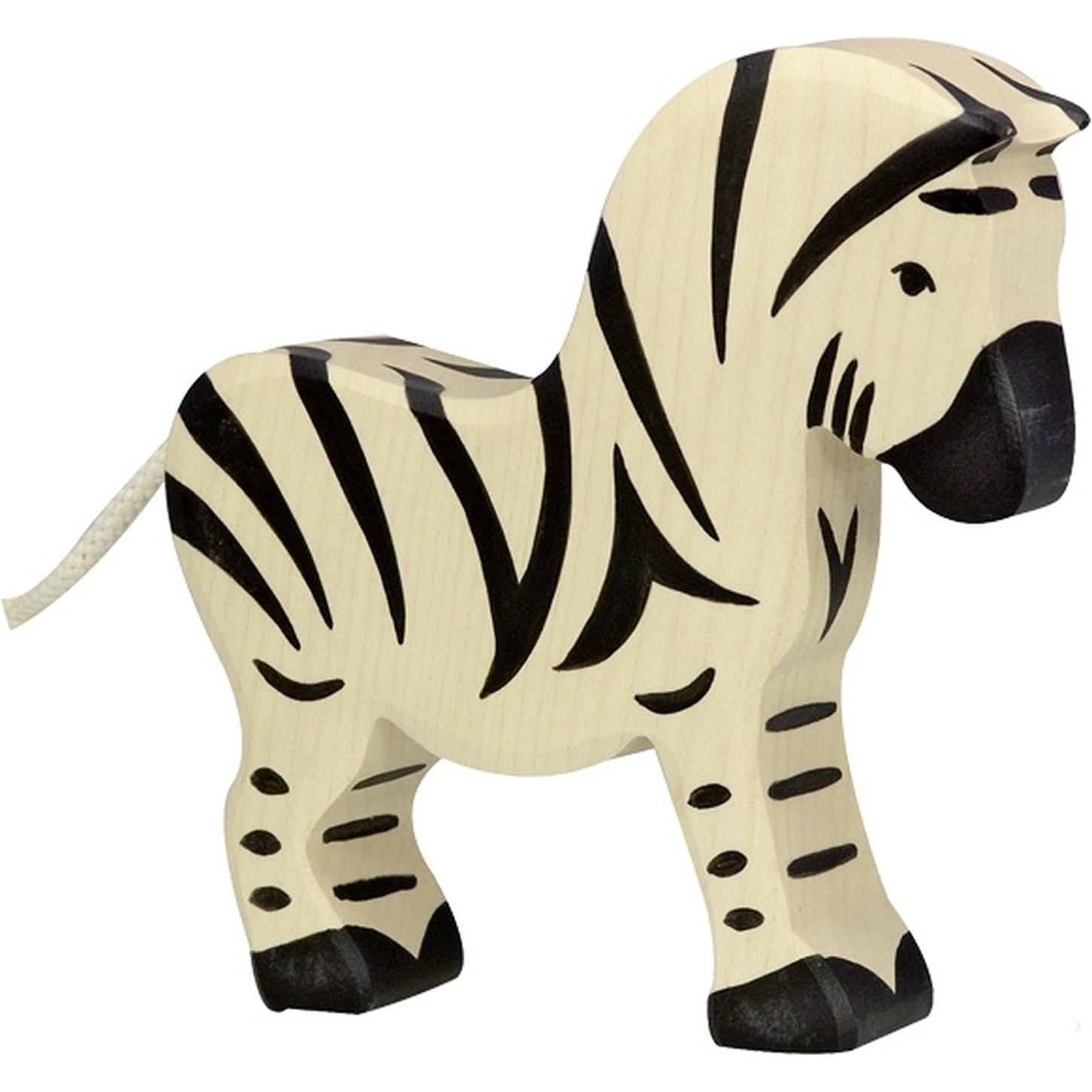 Holztiger Zebra
