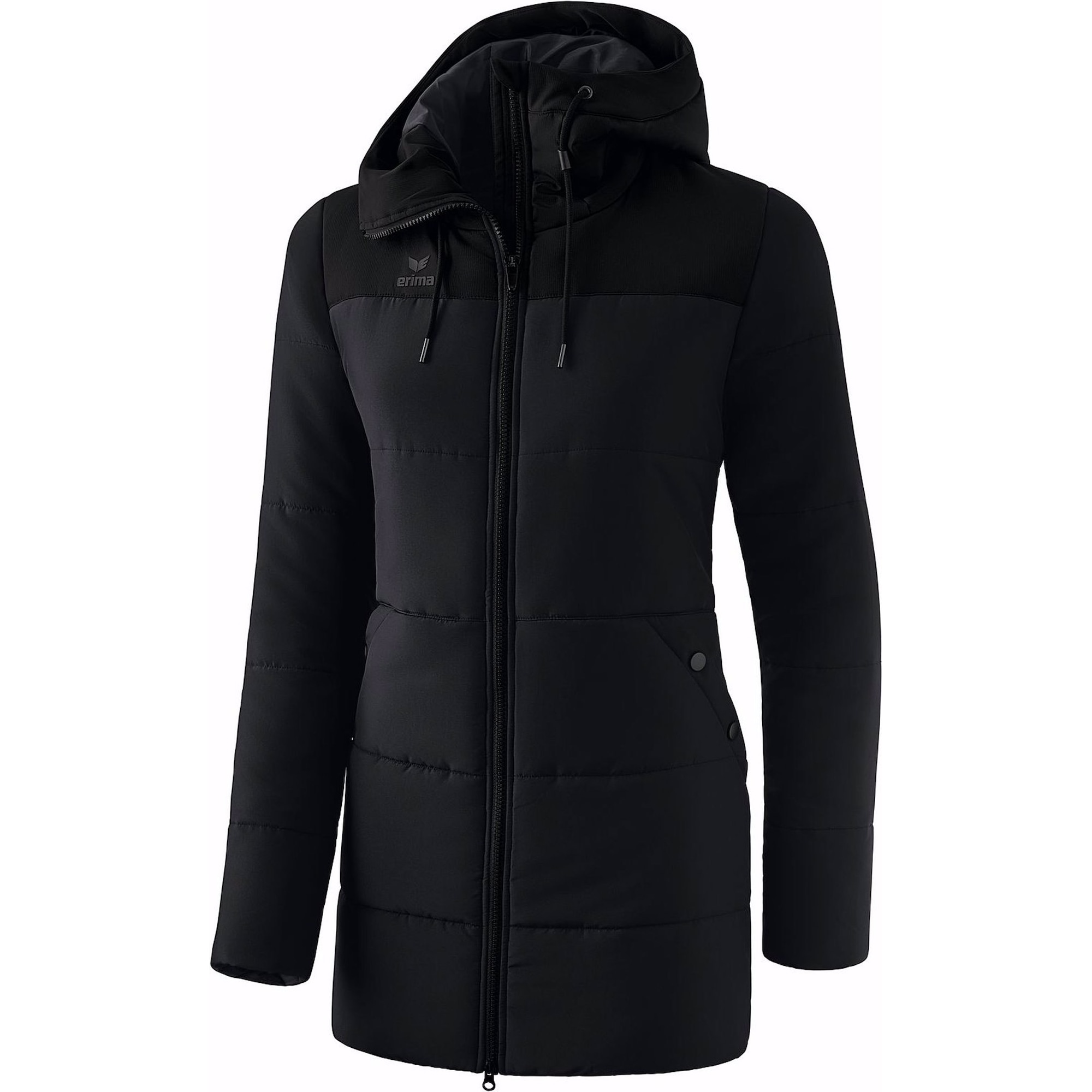 Erima, Damen, Jacke, Squad Winterjacke Damen (36), Schwarz, 36