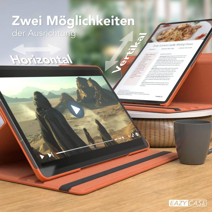 Actual product image EAZY CASE Rotationcase Samsung Galaxy Tab S10 FE Plus (Samsung Galaxy Tab S10 FE)