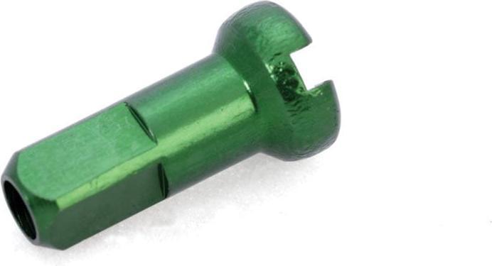 Halo Alloy Race Nippel Aluminium - Grün