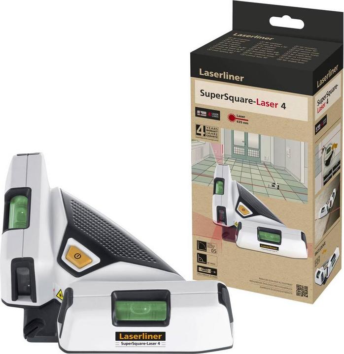 Actual product image Laserliner SuperSquare-Laser 4 ground line laser