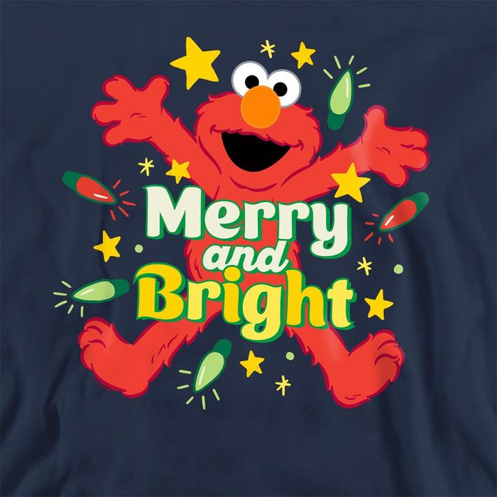 Produktbild Merry And Bright Sweatshirt weihnachtliches Design (L)