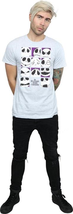 Produktbild Disney Nightmare Before Christmas Many Faces Of Jack Squares TShirt (XXL)