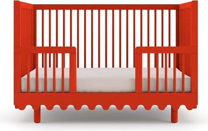 Actual product image Oeuf Conversion set for the "Moss" cot, red