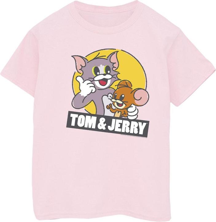 Immagine prodotto Tom & Jerry Sketch Logo Maglietta Ragazzi (152, 158)
