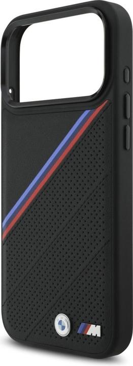 Immagine prodotto BMW Etui M Tricolor Metal Logo MagSafe do iPhone 17 Pro Max czarny (Apple iPhone 17 Pro Max)