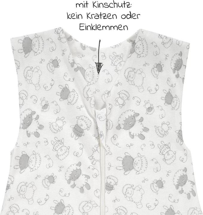 Produktbild Alvi Schlafsäcke Sommer-Schlafsack mit Füssen / Sleep-Overall Light / (100 cm)