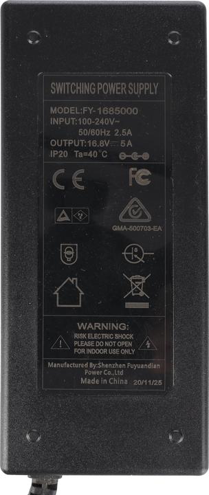 Produktbild Falcon Eyes Stromkabel SP-AC15-5A 1 Pin