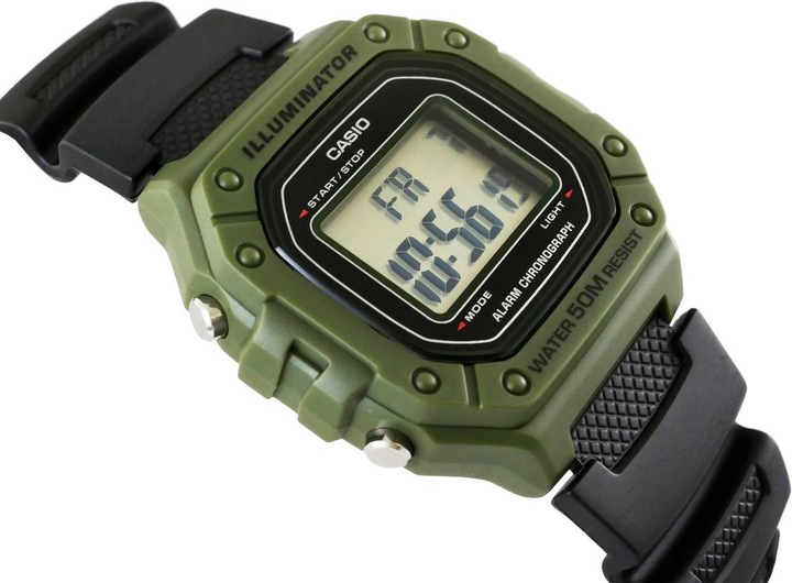 Image du produit Casio W-218H-3AVEF (Montre numérique, 43 mm)
