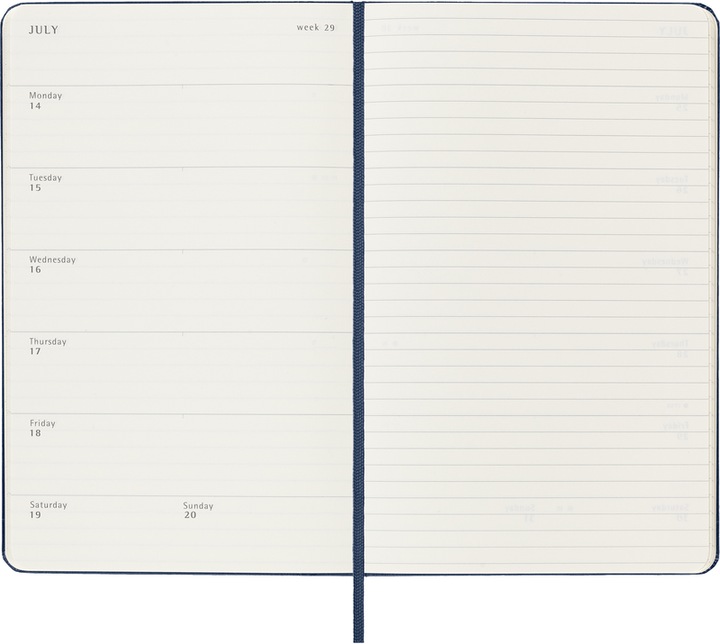 Immagine prodotto Moleskine Taccuino (A5, Inglese)