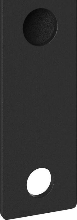 Produktbild vidaXL Flaggenmast Halterung für 1 Flagge zur Wandmontage aus schwarzem Metall