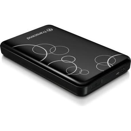 Transcend StoreJet 3K (1 TB), Externe Festplatte, Schwarz