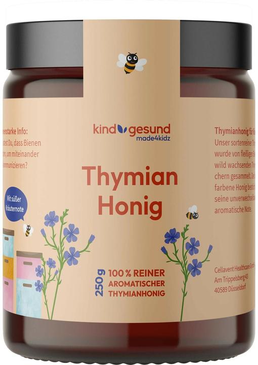 Actual product image Kindgesund Thyme honey 250 g (250 g)