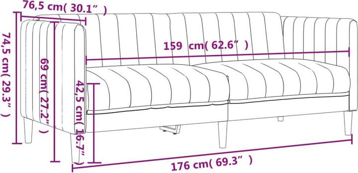 Actual product image vidaXL Kaison (Upholstery set)