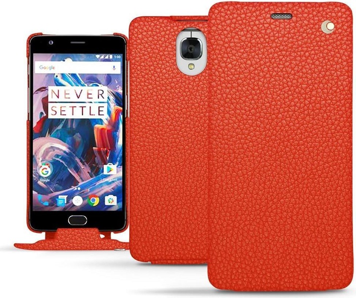 Actual product image Noreve Leather cover vertical (OnePlus 3)