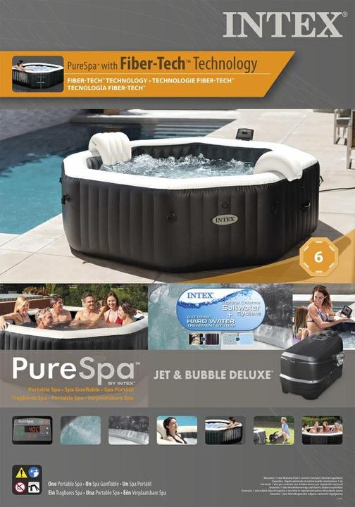 Produktbild Intex PureSpa Jet und Bubble Deluxe Set (6 Personen)