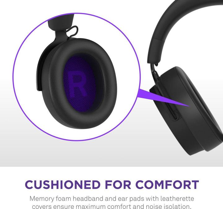Actual product image MSI NZXT Wired Closed Back Headset 40mm Black V2 AP-WCB40-B2 retail (Cable)