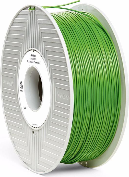 Actual product image Verbatim Filament (PLA, 1.75 mm, 1000 g, Green)