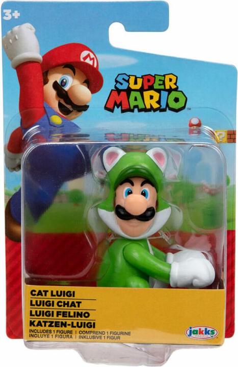 Nintendo Figur Cat Luigi, 6,5 cm