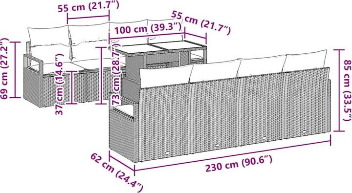 Produktbild vidaXL Lola