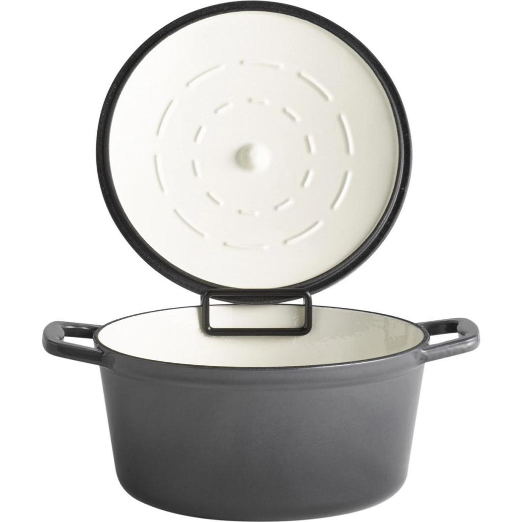 Thumbnail - APS Kochtopf mit Deckel "5 STARS", Pfanne + Kochtopf, Grau