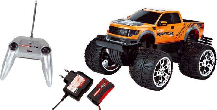 Actual product image Carrera 1:16 RC Ford F-150 Raptor orange 2.4 GHz Servo Tronic