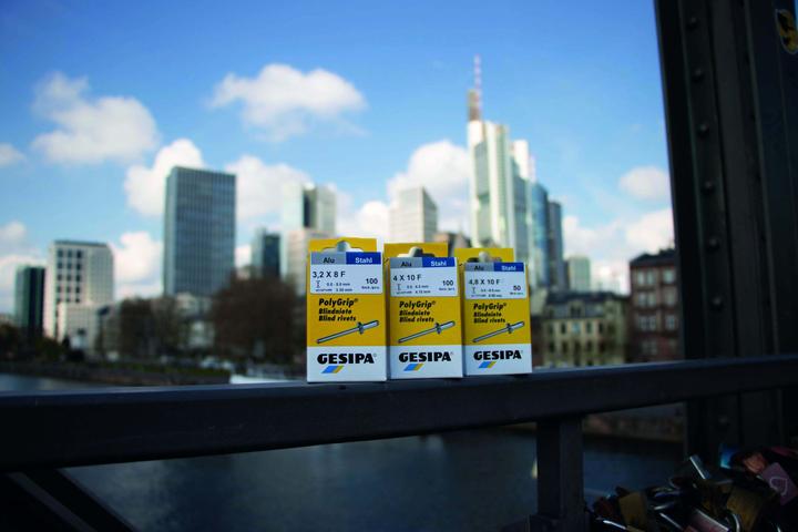 Produktbild Gesipa Blindniete Alu/Stahl 3.2x8 mm PolyGrip Mini-Pack mit 100 Stück
