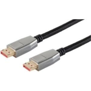 Shiverpeaks PRO Serie II Displayport Anschlusskabel, 1,0 m Anschluss: 20-Pol Displayport-Stecker (1 m, DisplayPort), Vid...