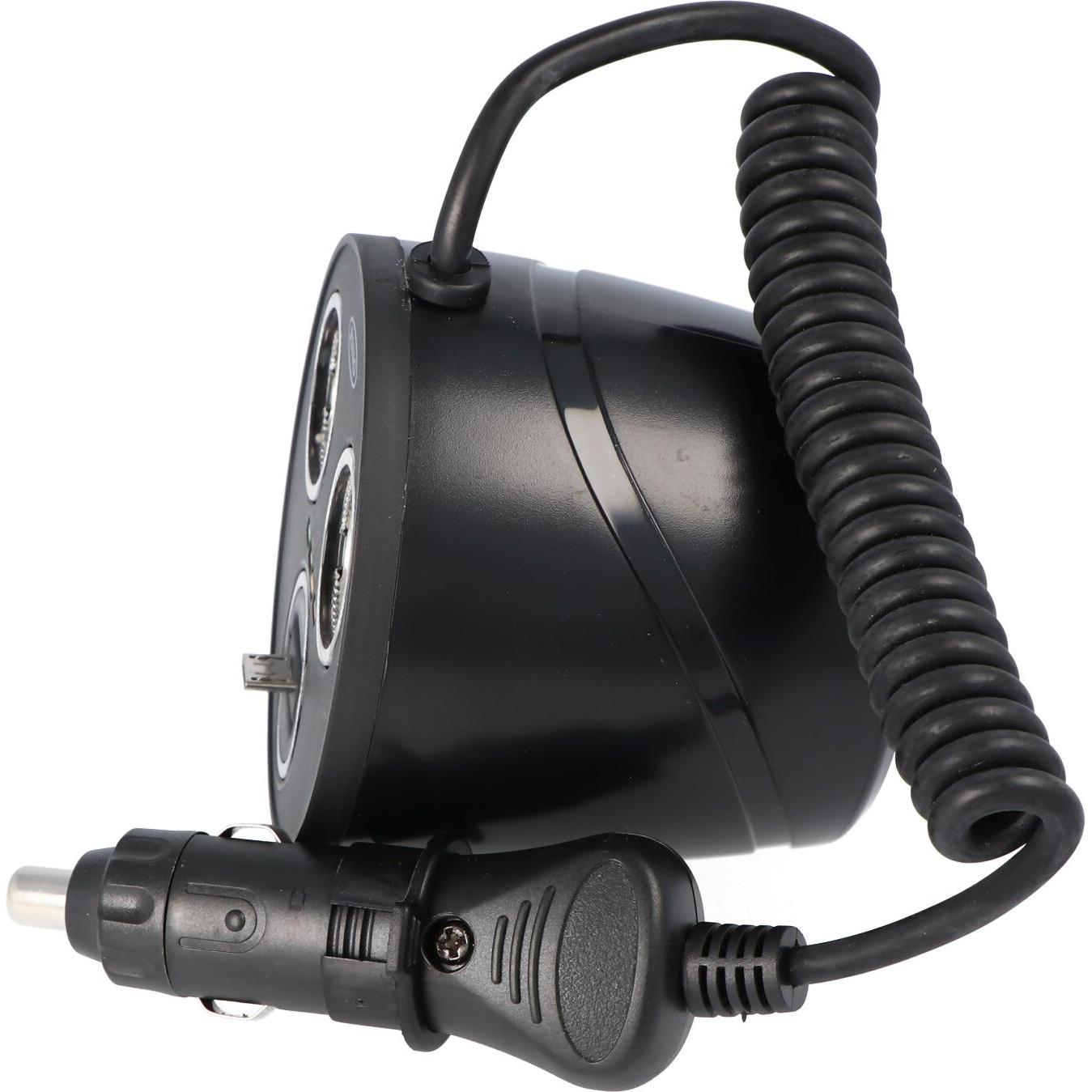 Thumbnail - Ring Automotive 12 Volt 2fach inklusive micro-USB Ladebuchse twin für viele Anwendungen, Auto Adapter