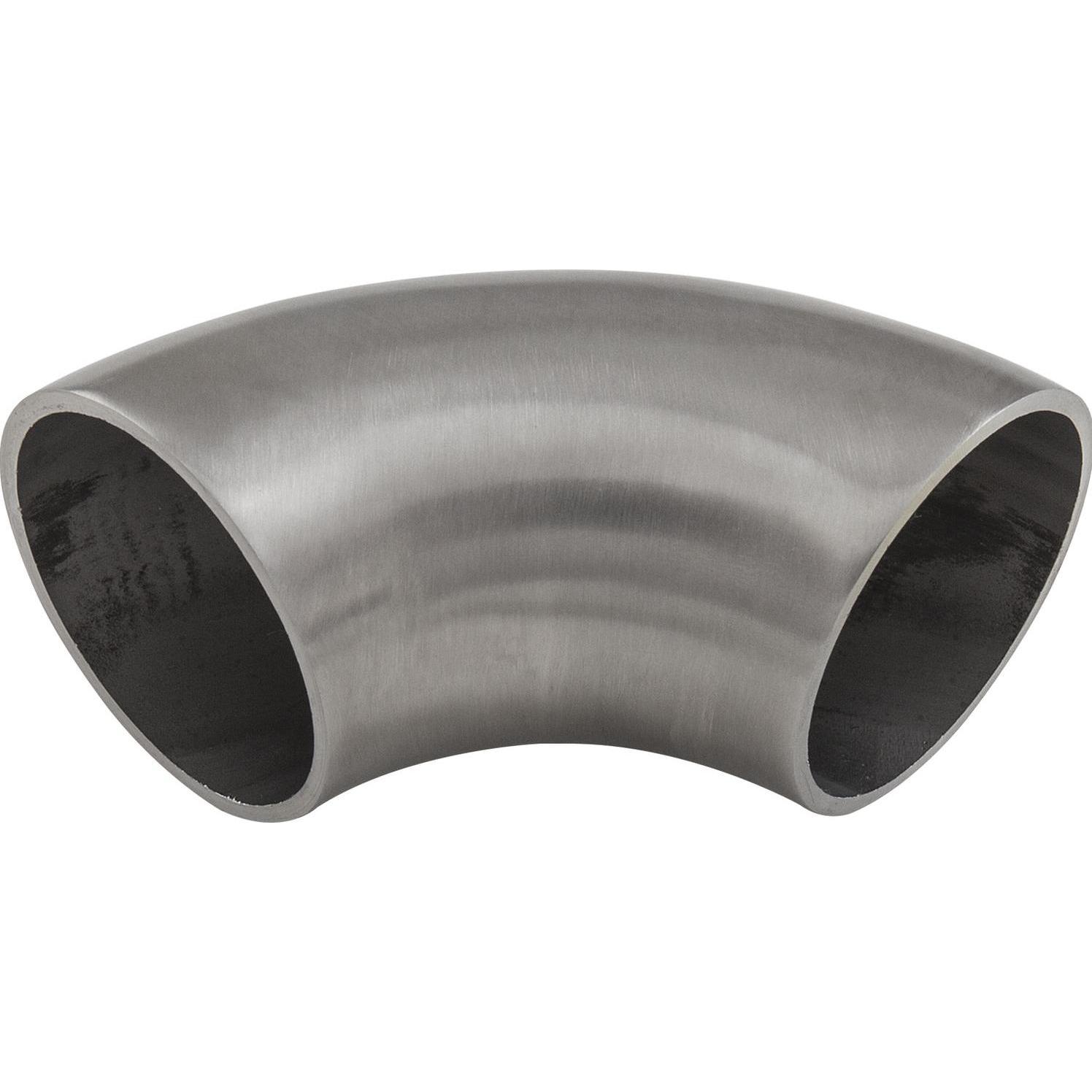 Economy, Schweissgerät Zubehör, Schweissfitting 90° für Rohr ø 42,4 x 2,0 mm,Edelstahl geschliffen V2A