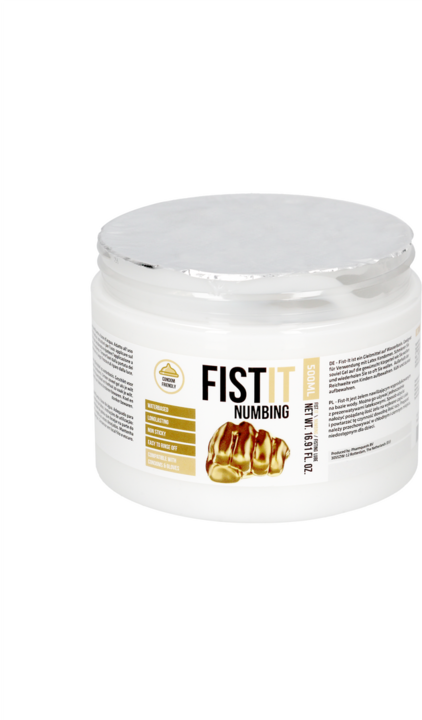 Actual product image Shots Pharmquest's Fist It Numbing 500ml (500 ml)
