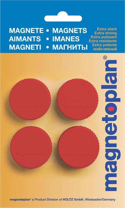 Productafbeelding Magnetoplan Discofix Magnum - Houdmagneten (4 x)