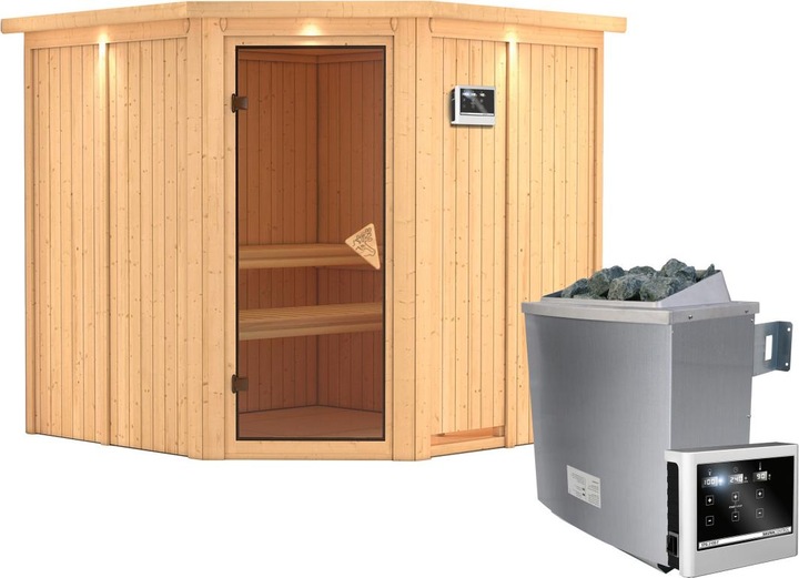 Immagine prodotto Karibu Jarin con corona sul tetto (9 KW di controllo esterno)
