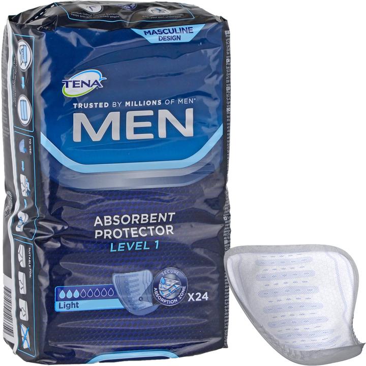 Produktbild Tena MEN Einlagen bei BlasenInkontinenz Level 1 (24 x, Normal)
