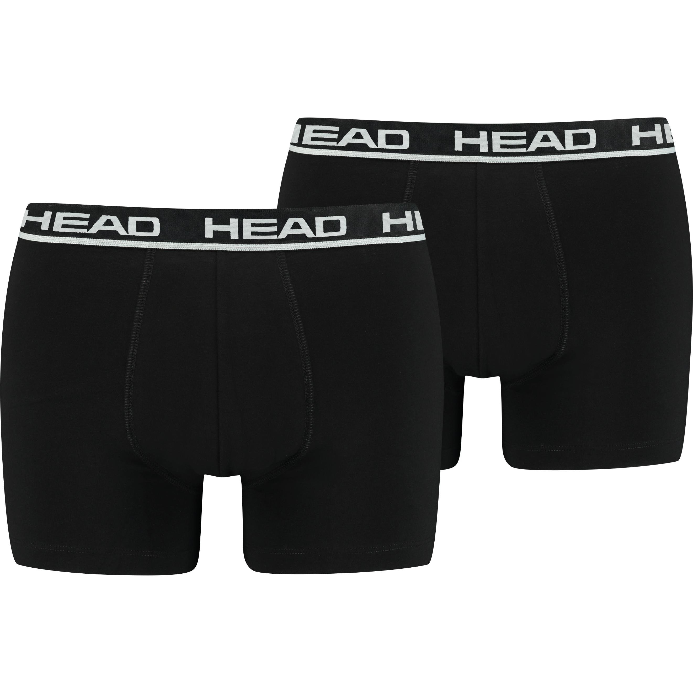 Head, Herren, Unterhosen, Boxershort Casual Stretch, Schwarz, (M)