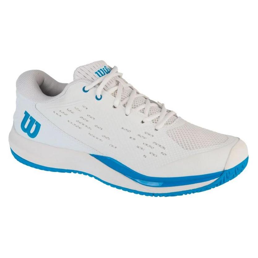 Wilson, Herren, Tennisschuhe, Rush Pro Ace Oz Tennisschuhe (45 1/3), Blau, Weiss