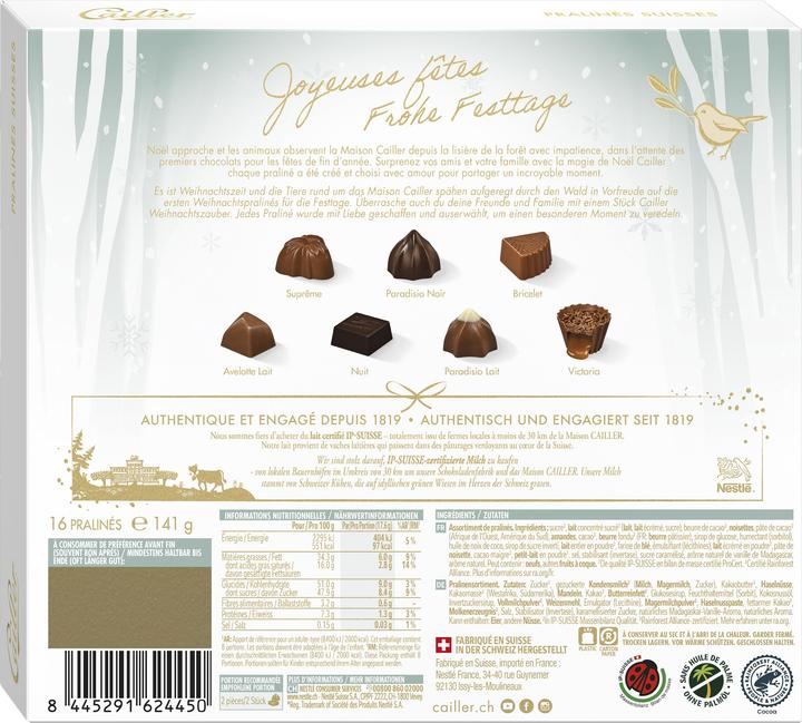 Image du produit Cailler Cute Xmas (141 g)