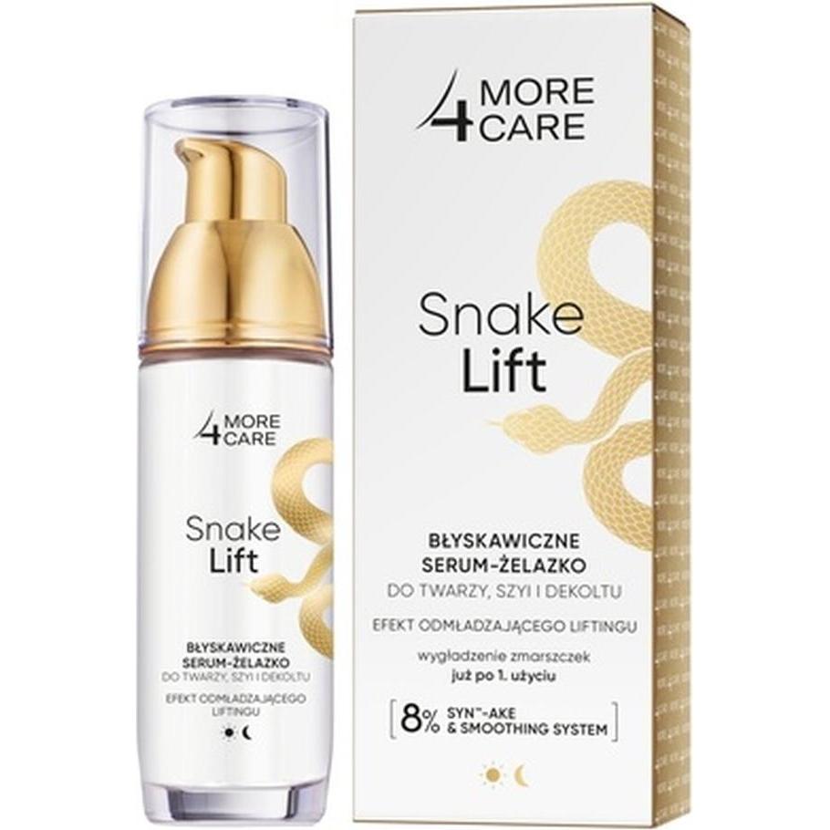 Oceanic, Siero viso, More4Care Snake Lift Błyskawiczne Serum-żelazko do twarzy, szyi i dekoltu 35ml (35 ml)