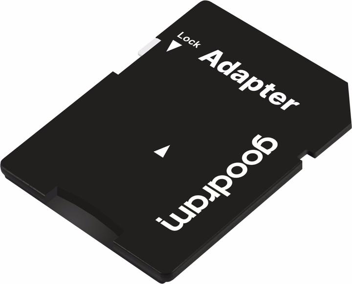 Actual product image Goodram IRDM microSDXC 128GB V30 UHS-I U3 + adapter (128 GB, microSDXC, U3, UHS-I)