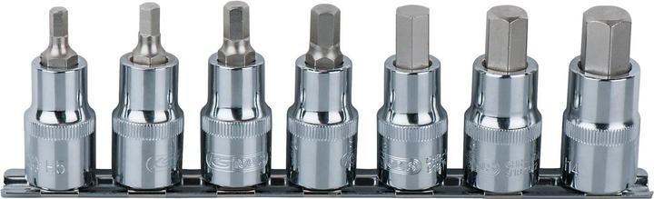 KS Tools 1/2" CHROMEplus Bit-Stecknuss-Satz kurz