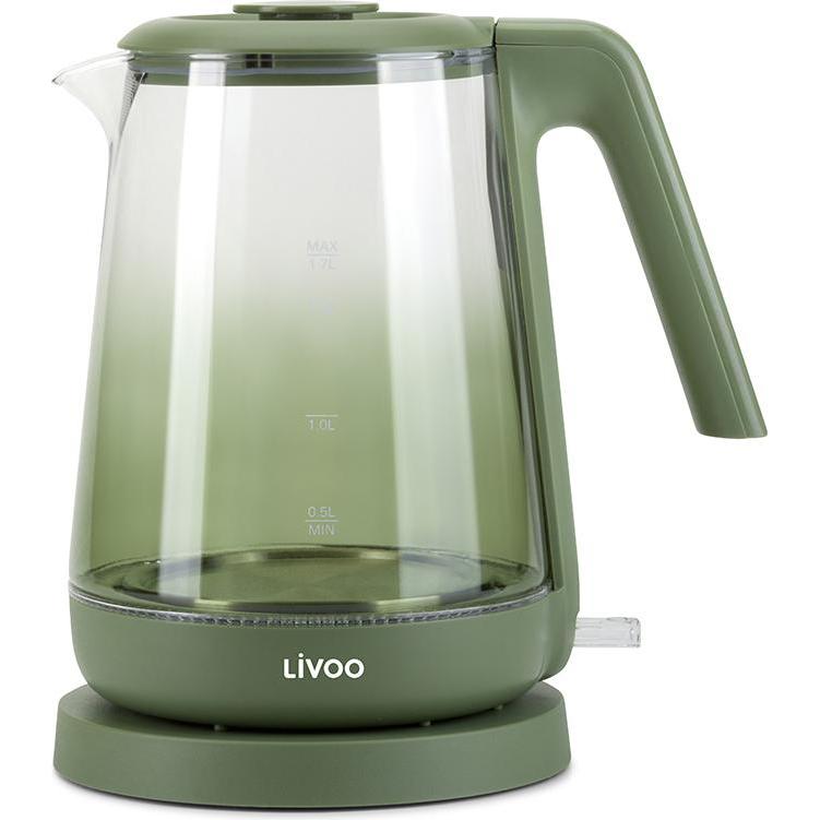 Livoo Trasparente Bollitore, Bollitore,