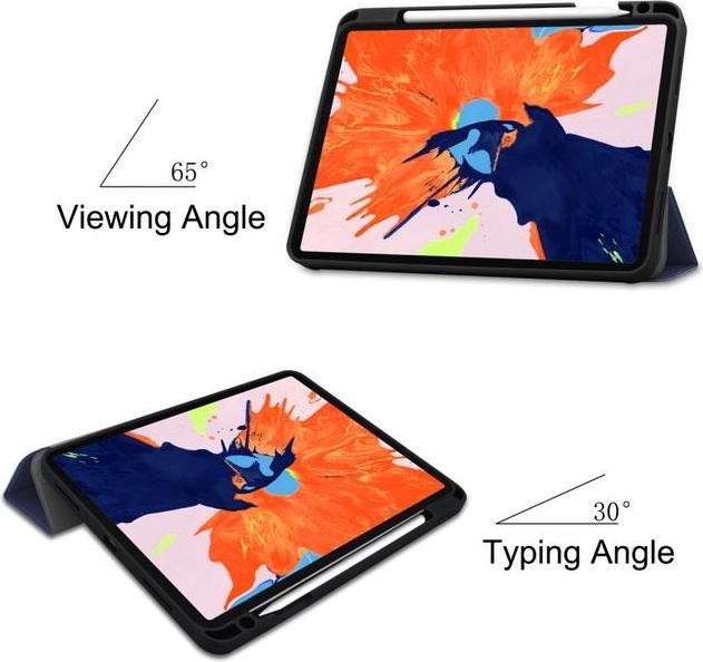Actual product image MU Classic Triple folding case with pen holder (iPad Pro 12.9 2020 (4. Gen))