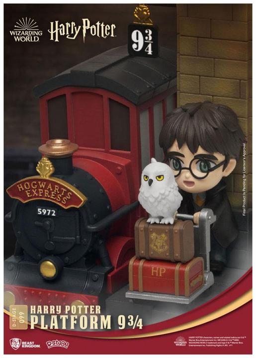 Actual product image Beast Kingdom D-Stage Harry Potter Diorama Platform 9 3/4 NV 15cm